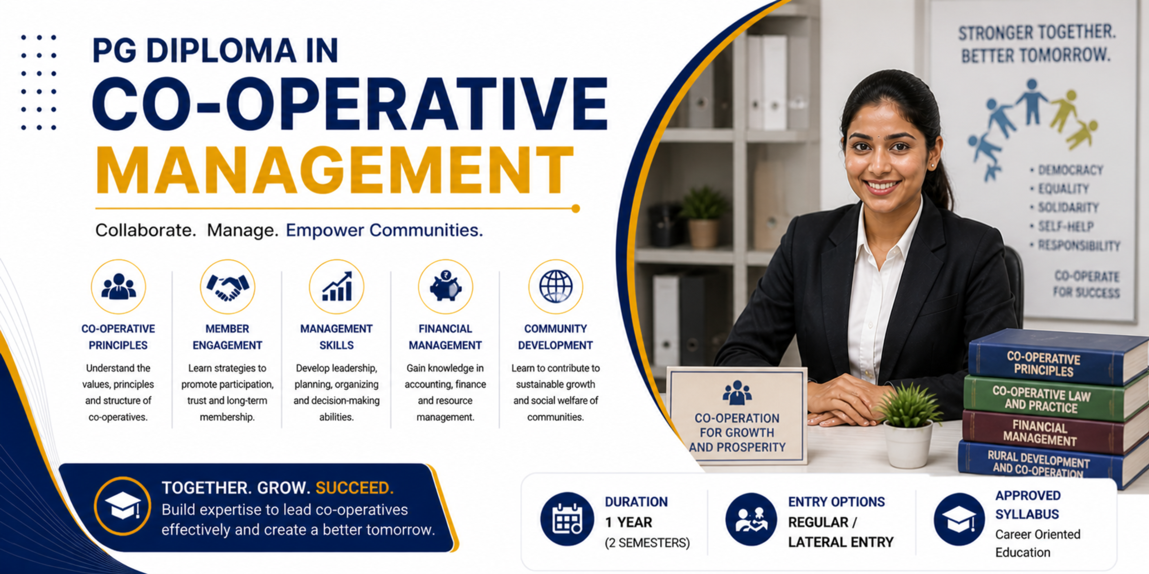 PG Diploma in Co-operative Management Distance Education in Coimbatore